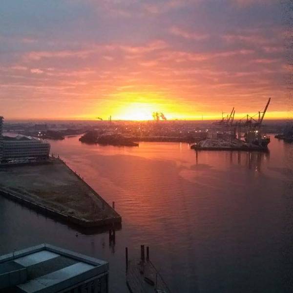 Elbphilharmonie - Sonnenaufgang